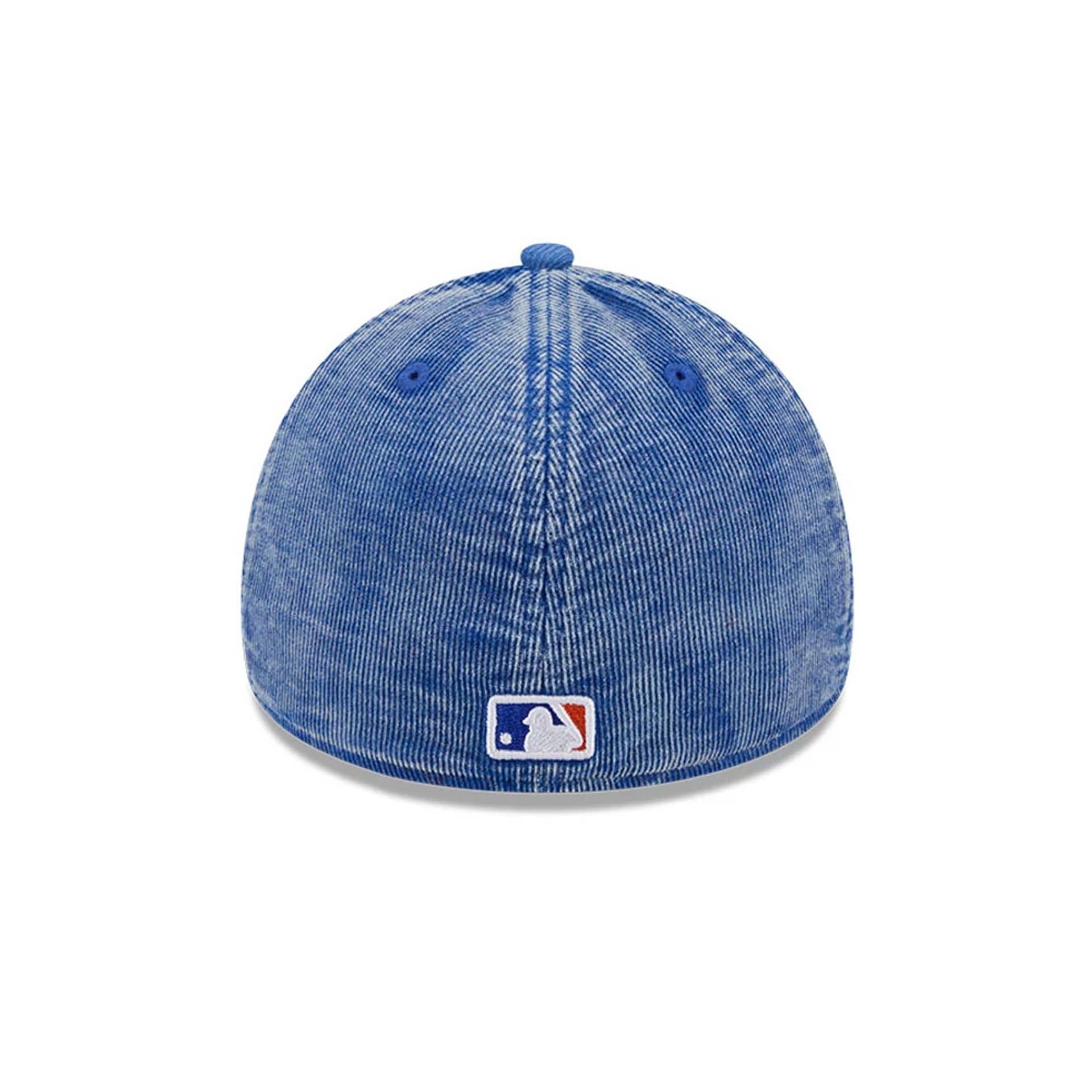 Mets MLB Snow Wash Cord Blue 59FORTY A-Frame Fitted Cap