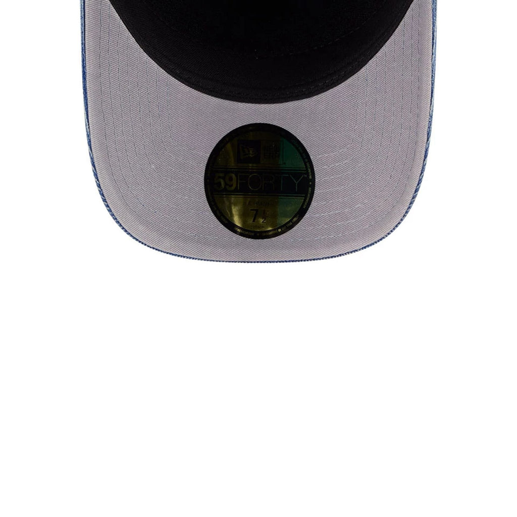 Mets MLB Snow Wash Cord Blue 59FORTY A-Frame Fitted Cap