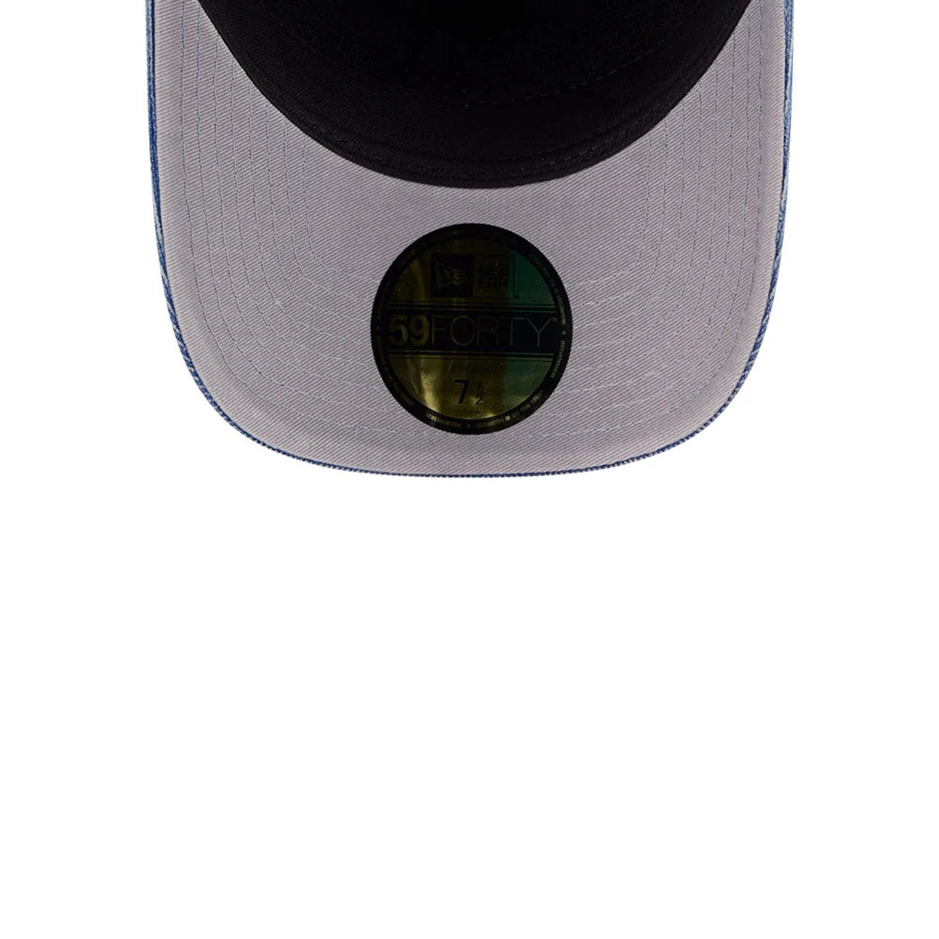 Mets MLB Snow Wash Cord Blue 59FORTY A-Frame Fitted Cap