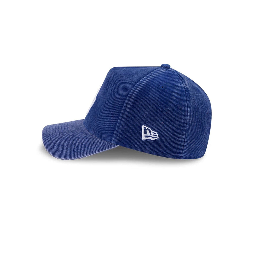 Dodgers MLB Snow Wash Cord Dark Blue 59FORTY A-Frame Fitted Cap