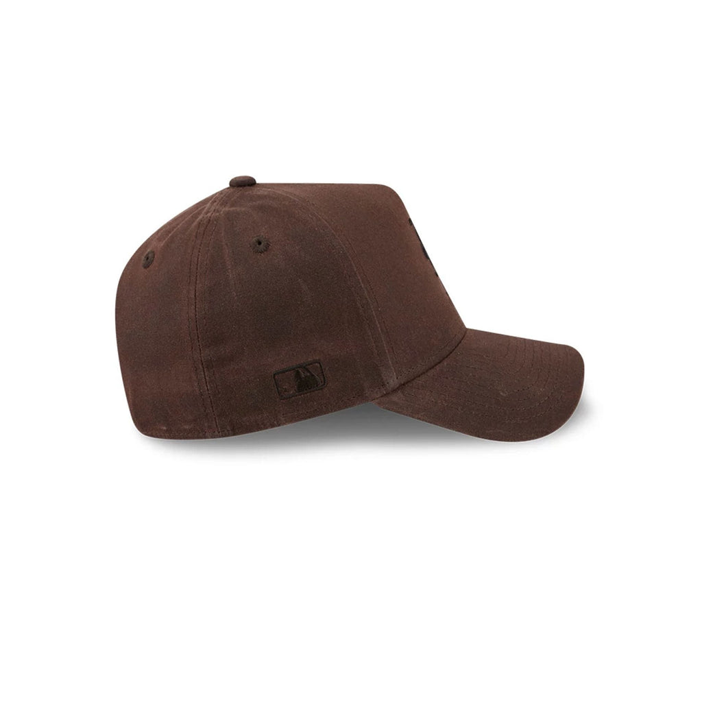 Mets MLB Waxy Canvas Open Brown 59FORTY A-Frame Fitted Cap
