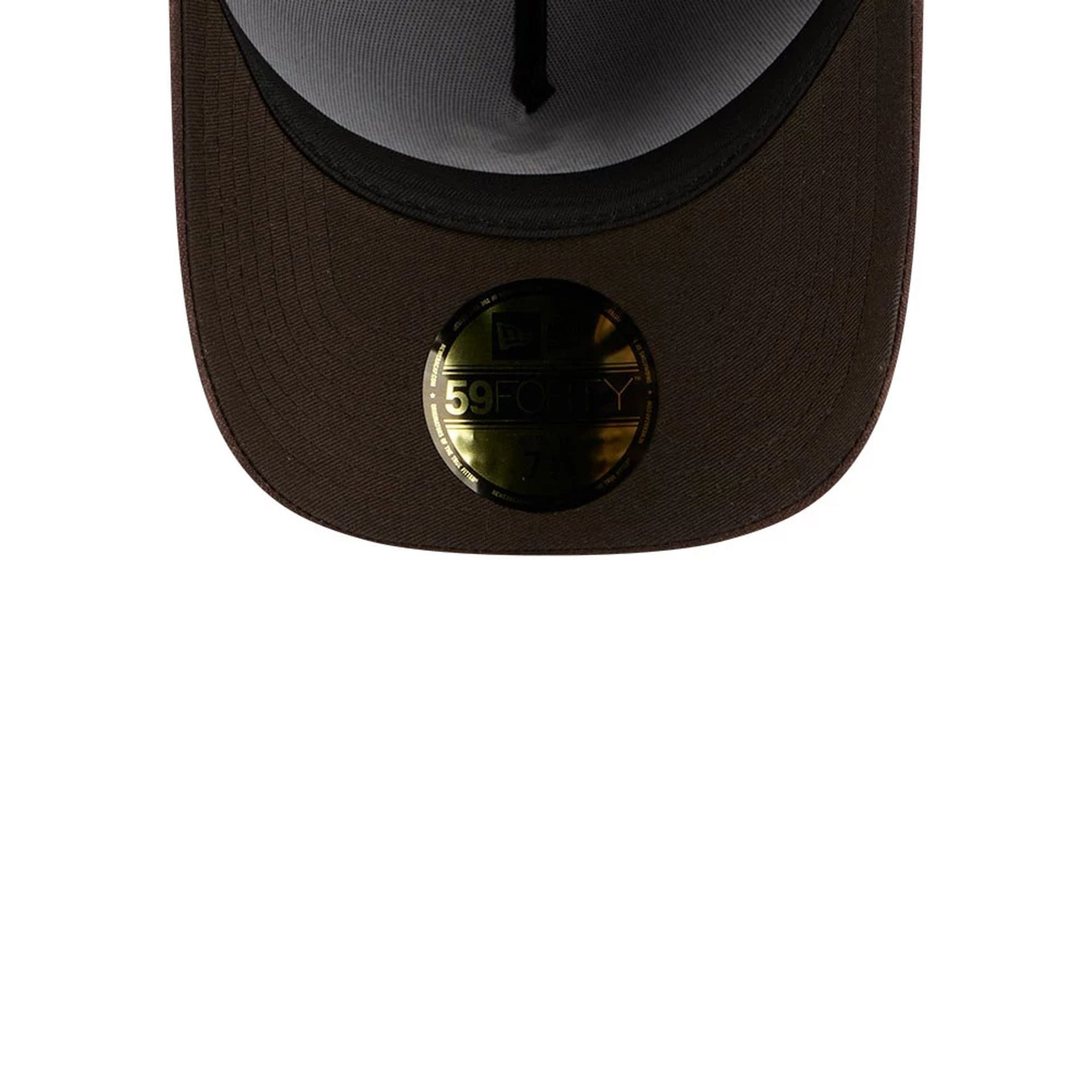 Mets MLB Waxy Canvas Open Brown 59FORTY A-Frame Fitted Cap