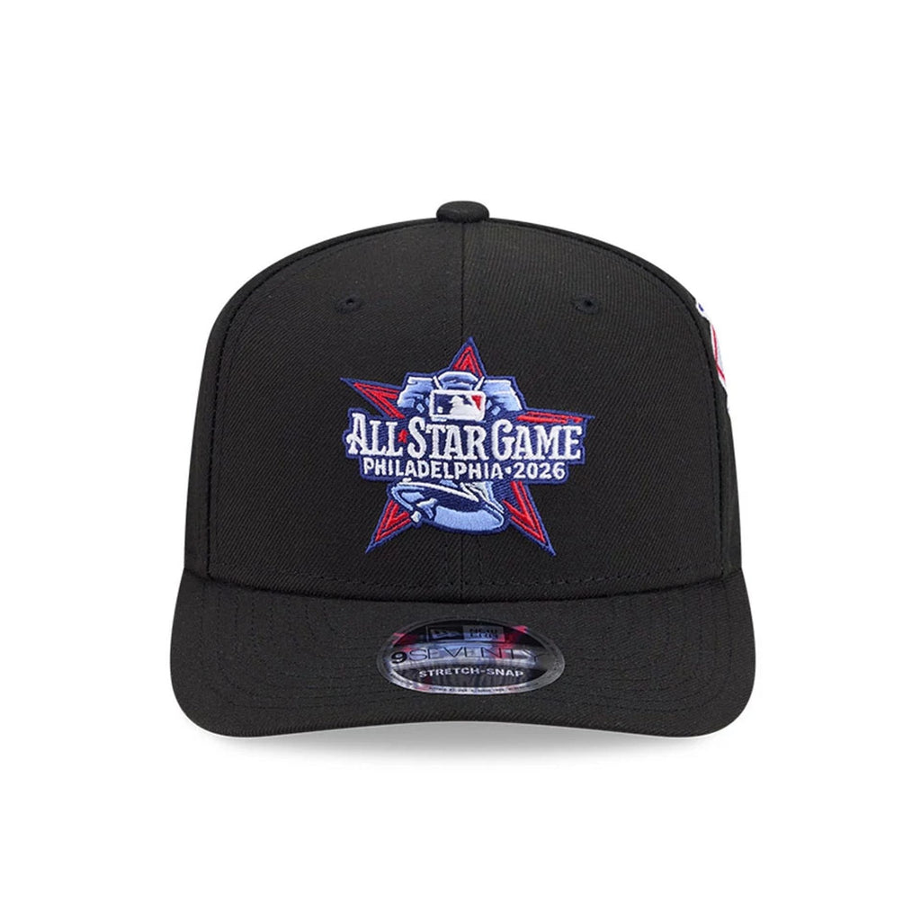 Phillies MLB All Star Game Black 9SEVENTY Stretch Snap Adjustable Cap