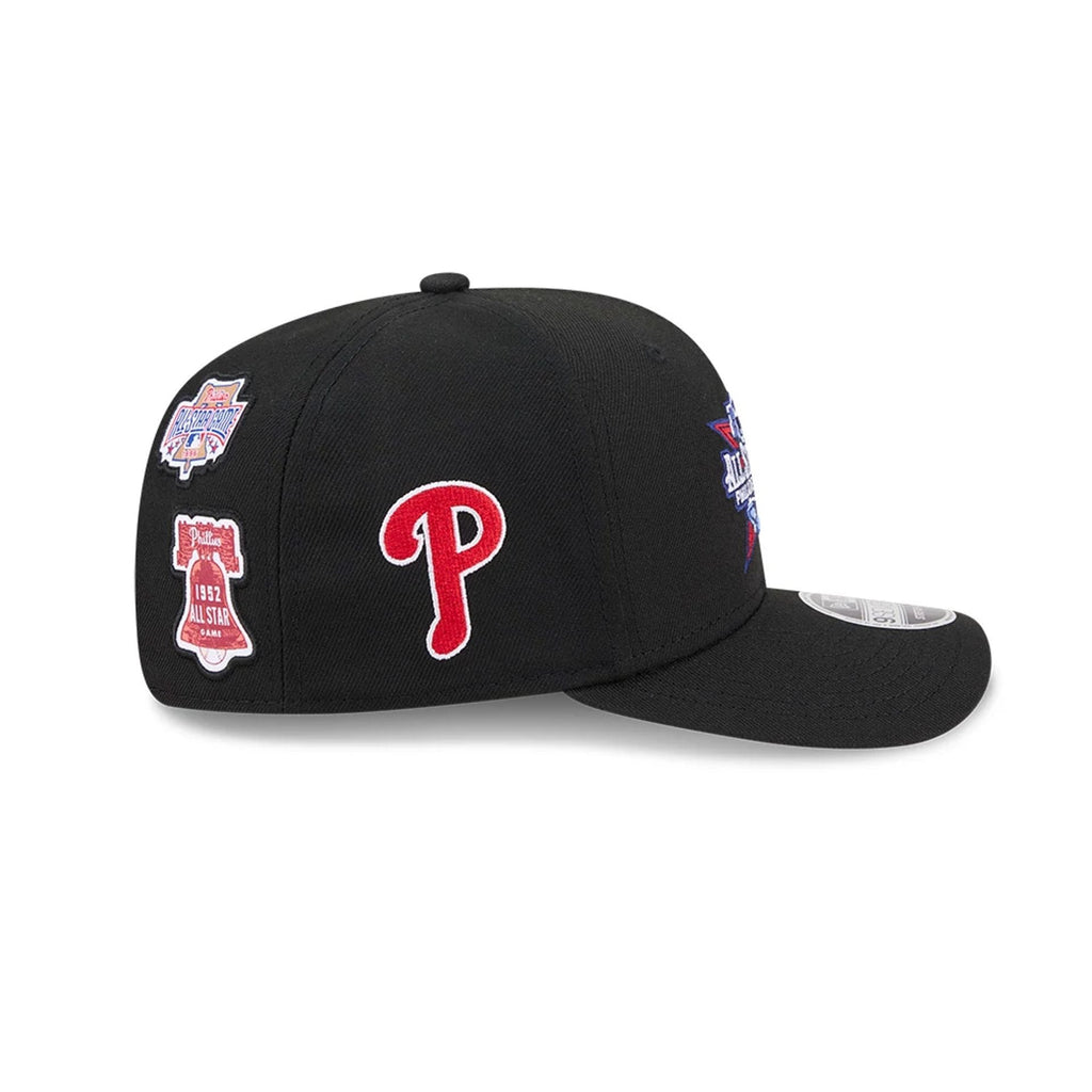Phillies MLB All Star Game Black 9SEVENTY Stretch Snap Adjustable Cap
