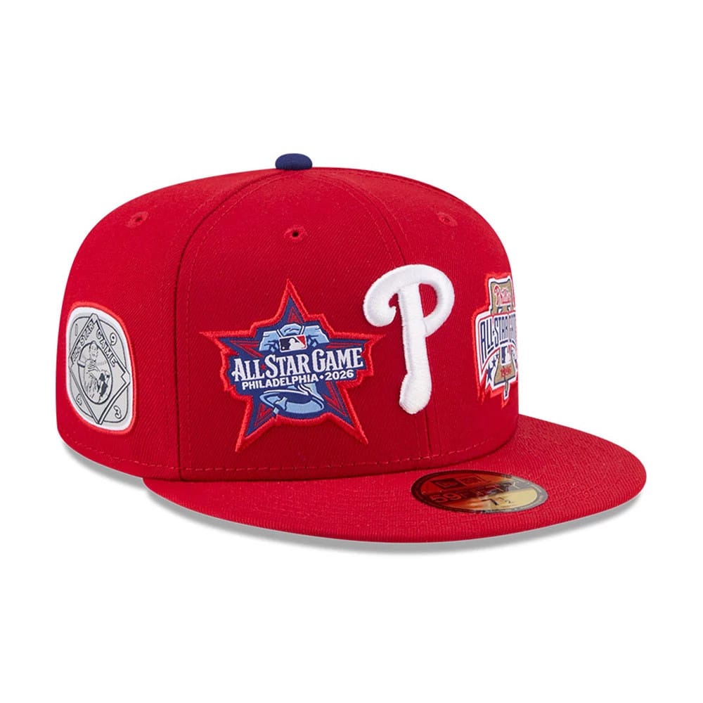 Philadelphia Phillies MLB All Star Game Red 59FIFTY Fitted Cap
