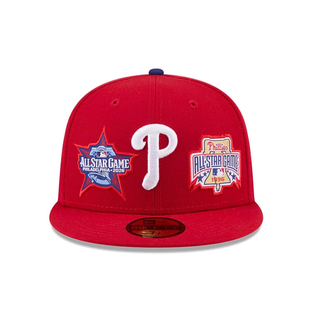 Philadelphia Phillies MLB All Star Game Red 59FIFTY Fitted Cap
