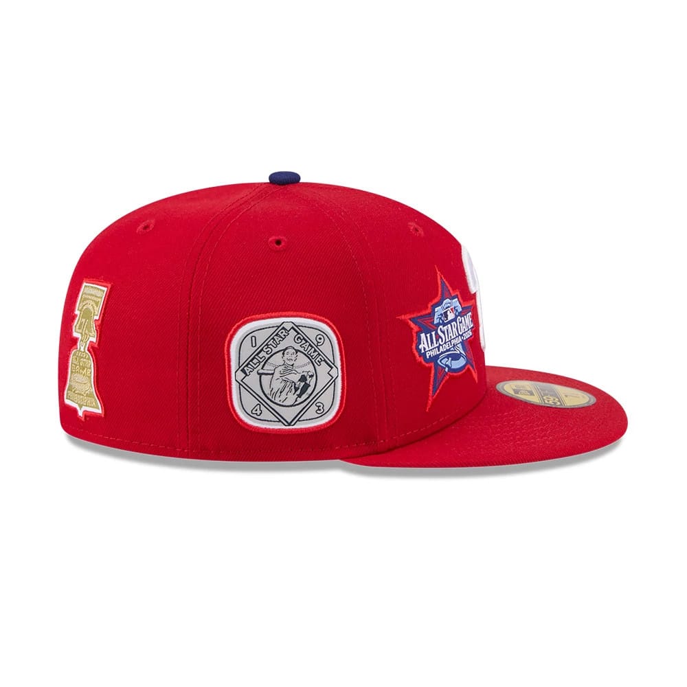 Philadelphia Phillies MLB All Star Game Red 59FIFTY Fitted Cap