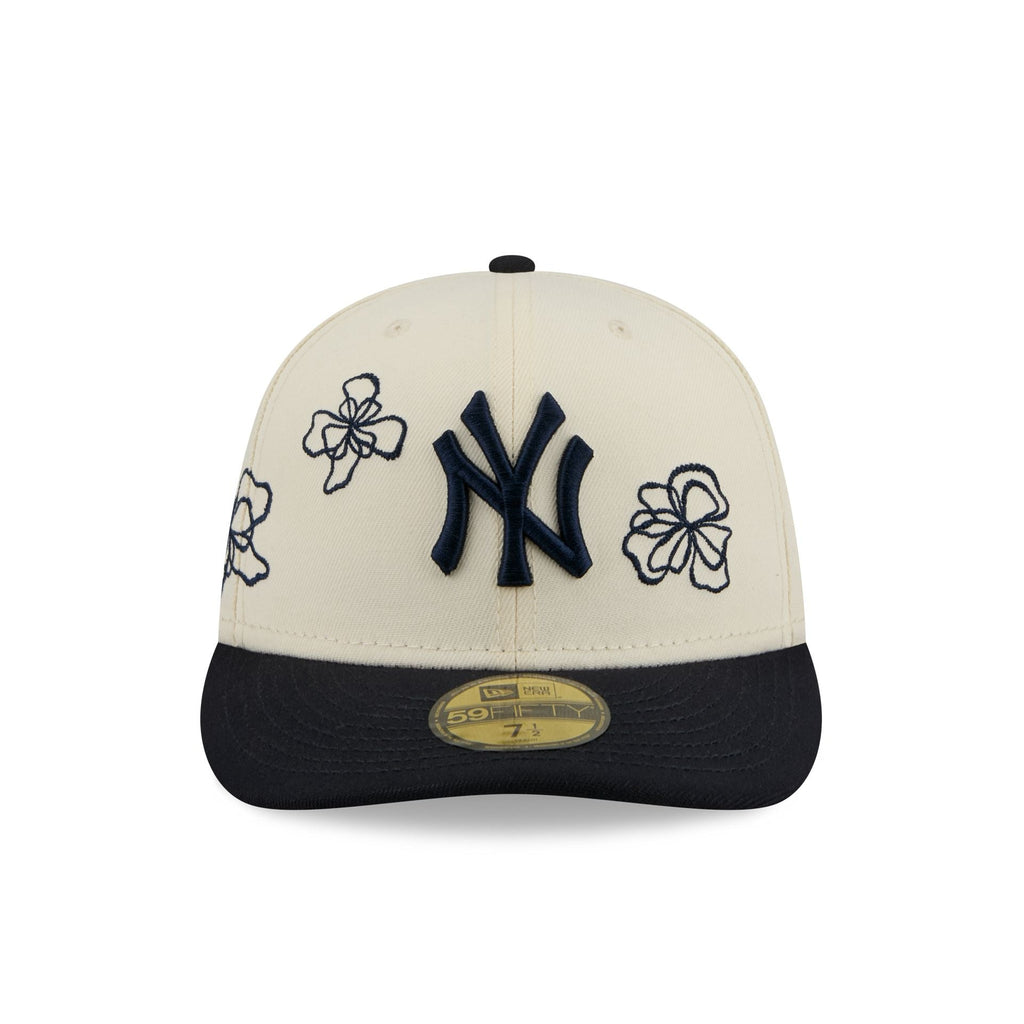 New York Yankees Floral Outline 59FIFTY Fitted Hat