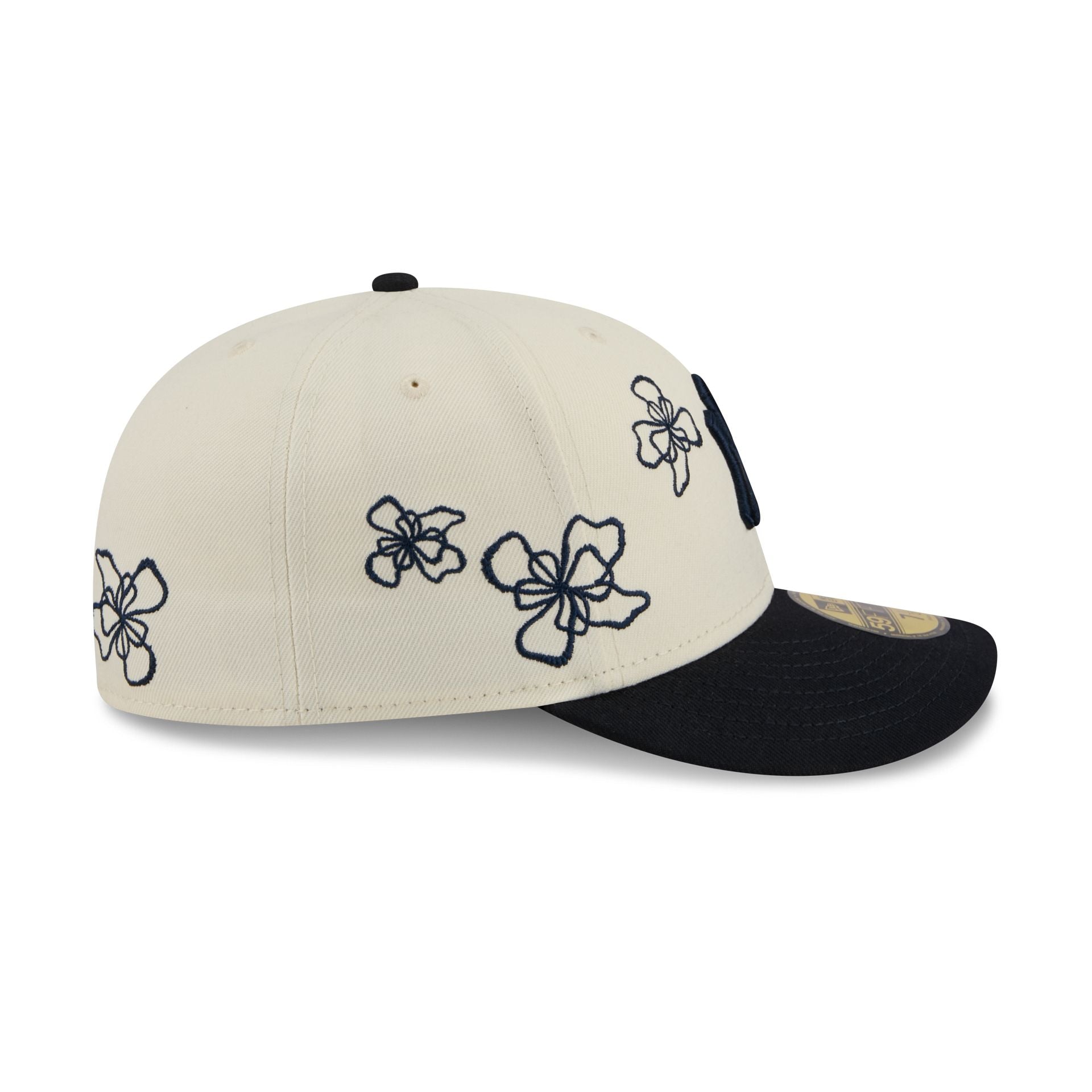 New York Yankees Floral Outline 59FIFTY Fitted Hat