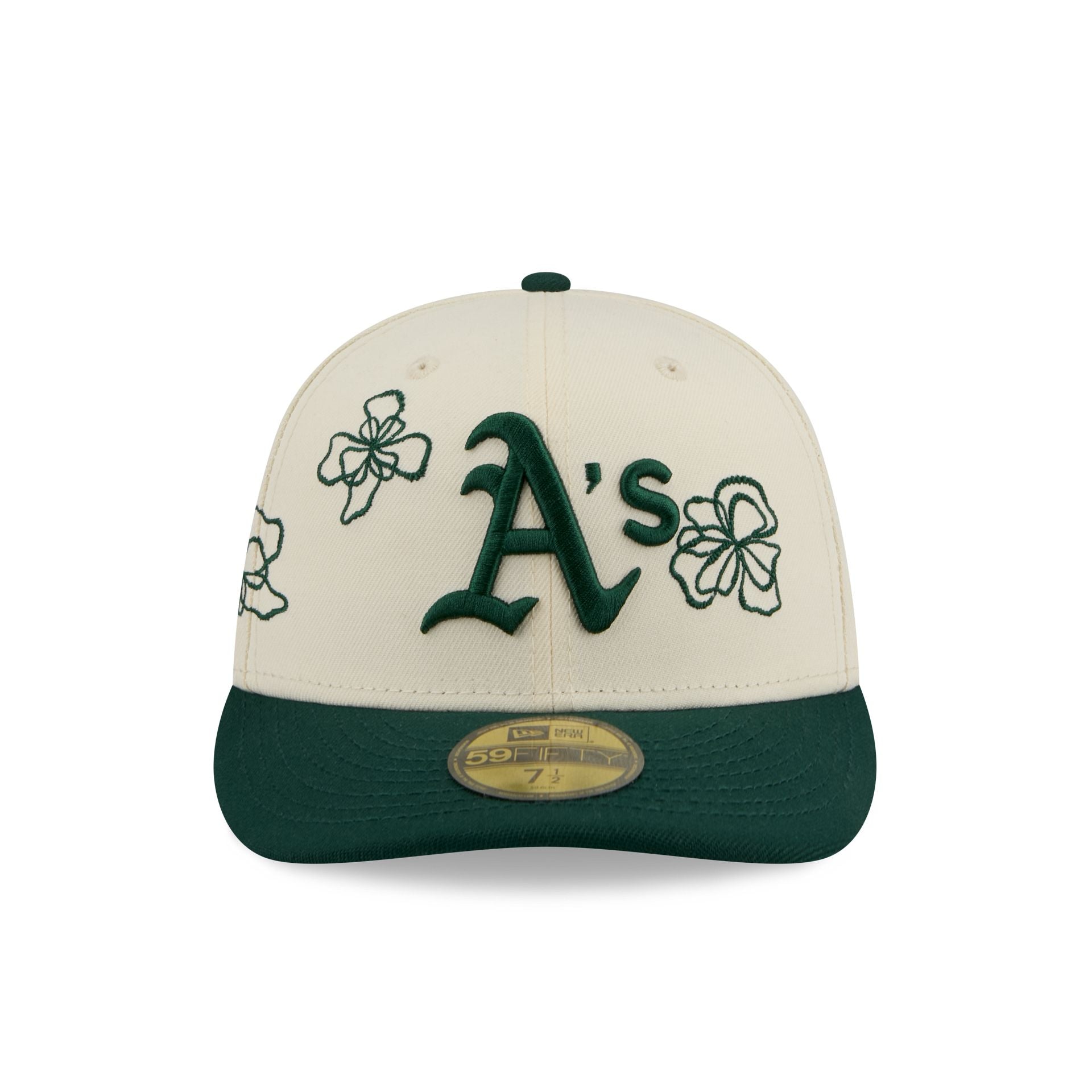 Athletics Floral Outline 59FIFTY Fitted Hat