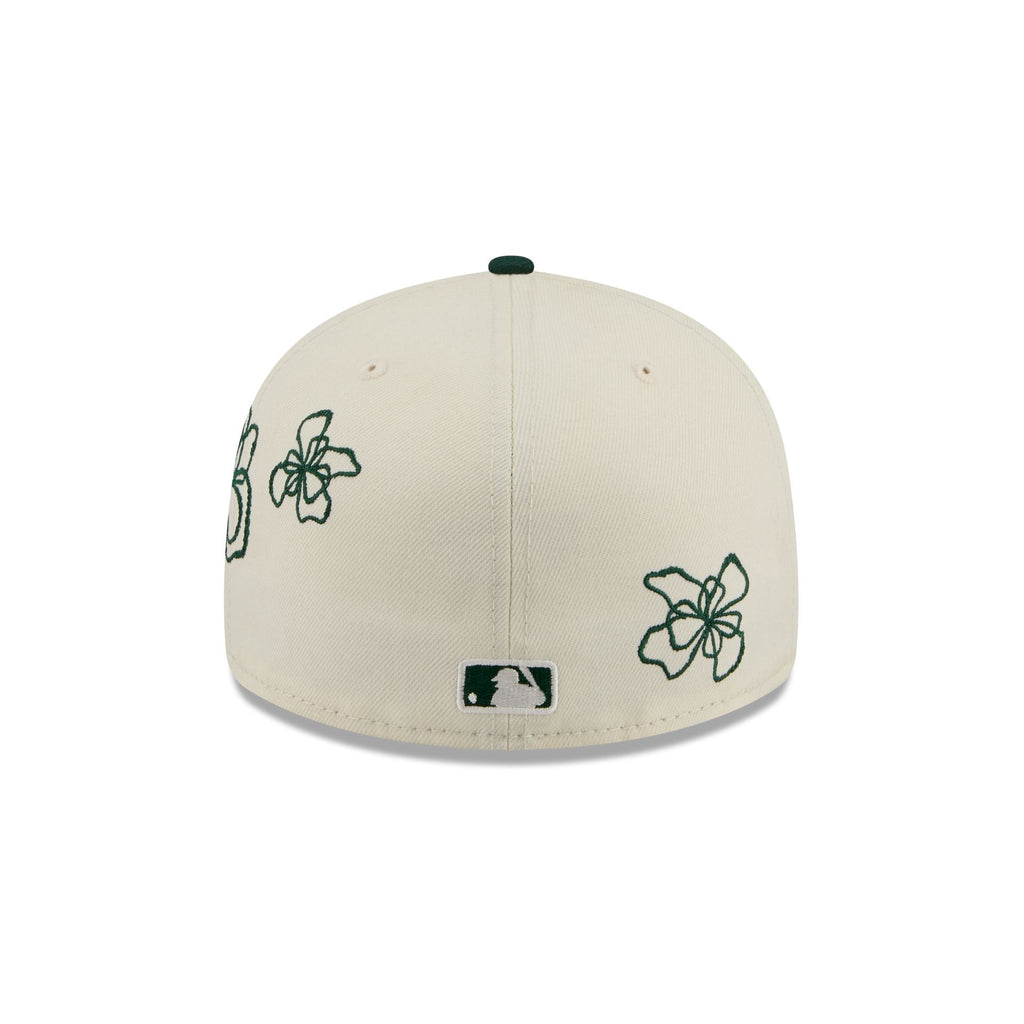 Athletics Floral Outline 59FIFTY Fitted Hat