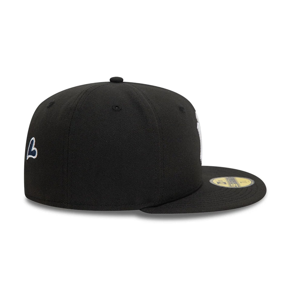 New York Yankees MLB Heart Icon Black 59FIFTY Fitted Cap