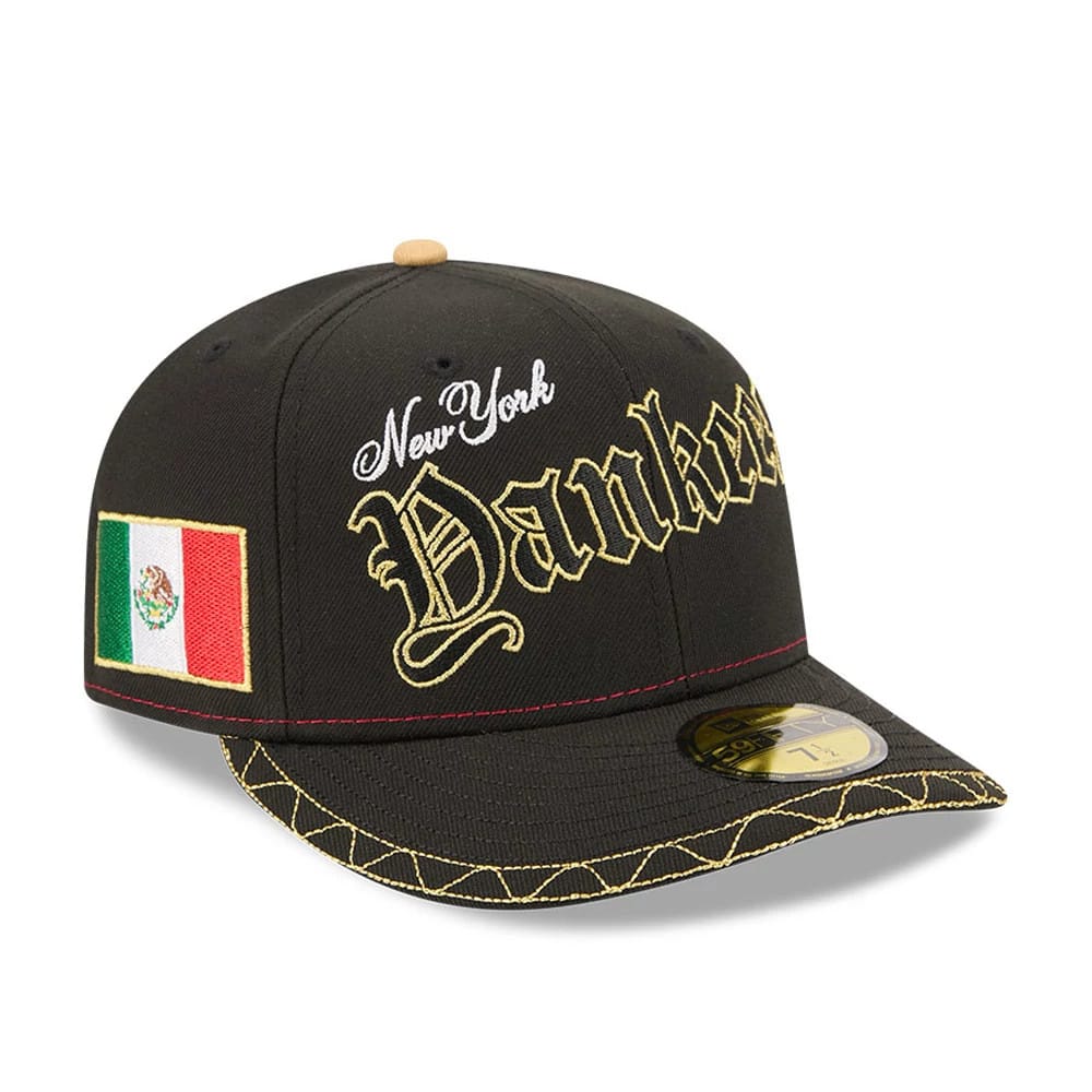 New York Yankees MLB Cinco De Mayo Black 59FIFTY Fitted Cap