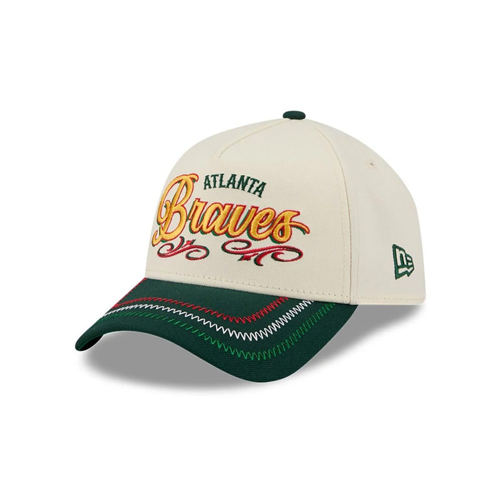 Atlanta Braves MLB Cinco De Mayo Cream 9FORTY A-Frame Adjustable Cap