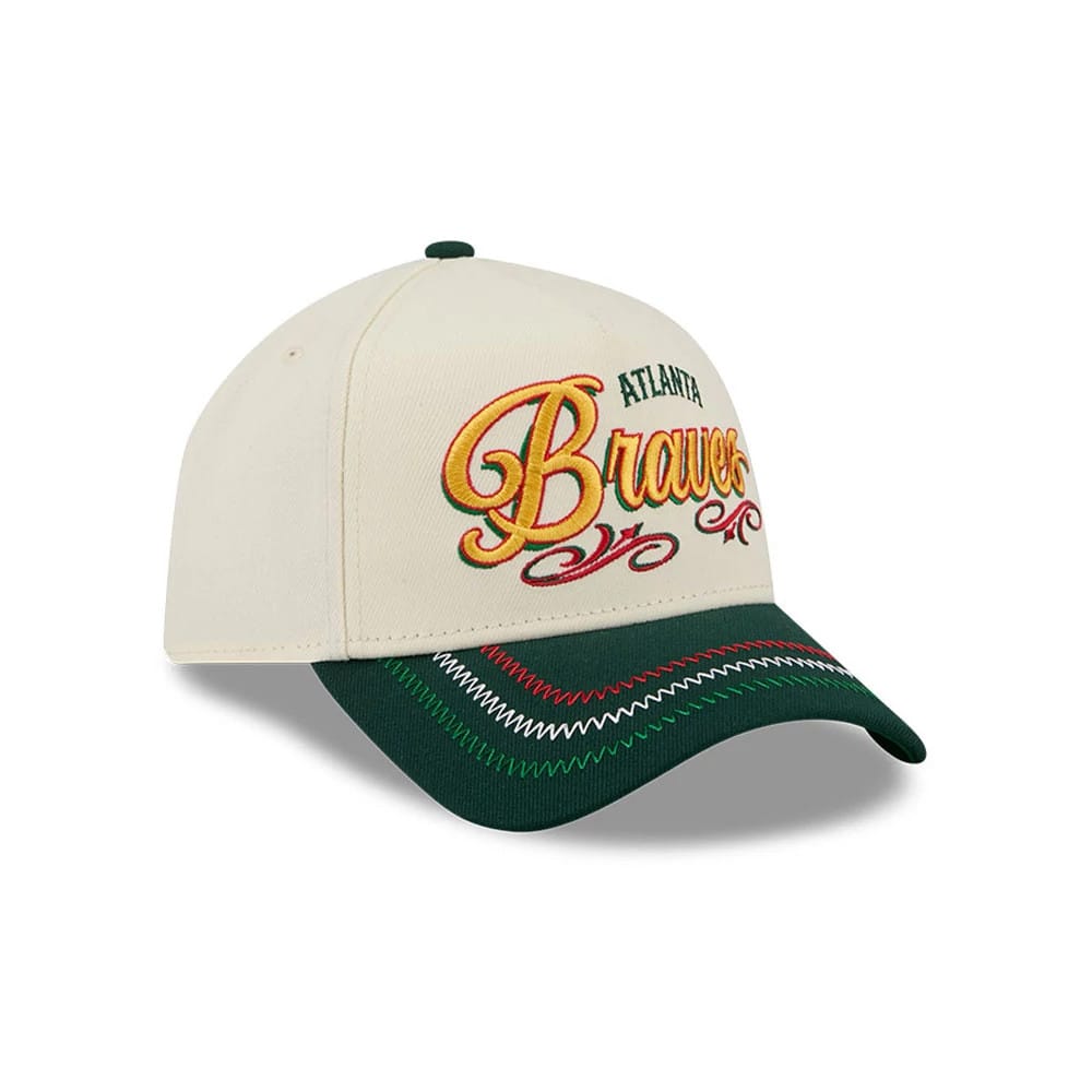 Atlanta Braves MLB Cinco De Mayo Cream 9FORTY A-Frame Adjustable Cap
