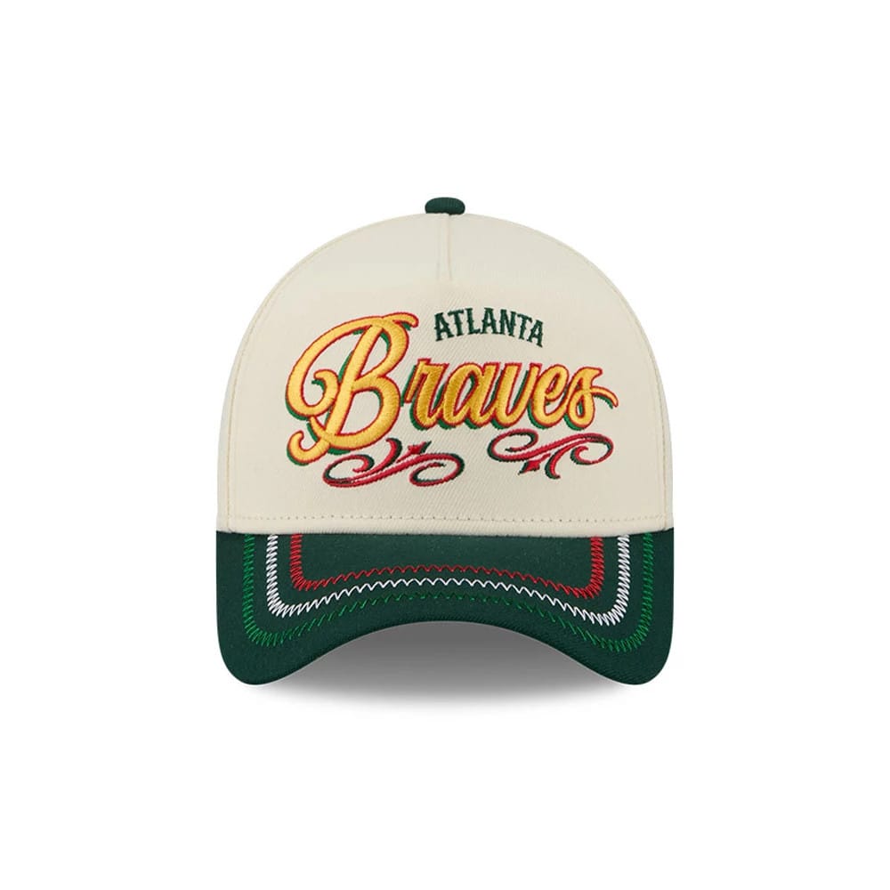 Atlanta Braves MLB Cinco De Mayo Cream 9FORTY A-Frame Adjustable Cap