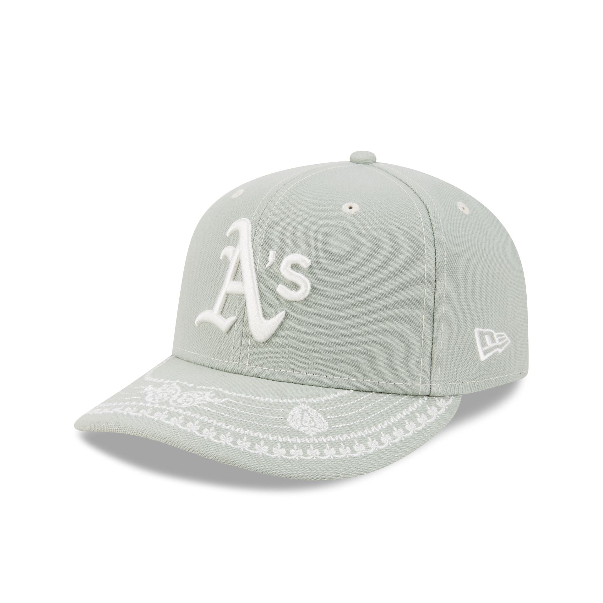 Athletics Everest Green Stitched 59FIFTY Fitted Hat