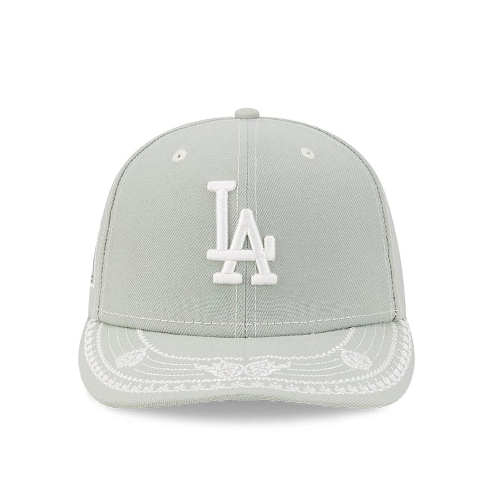 LA Dodgers MLB Fathers Day Pastel Green 59FIFTY Fitted Cap