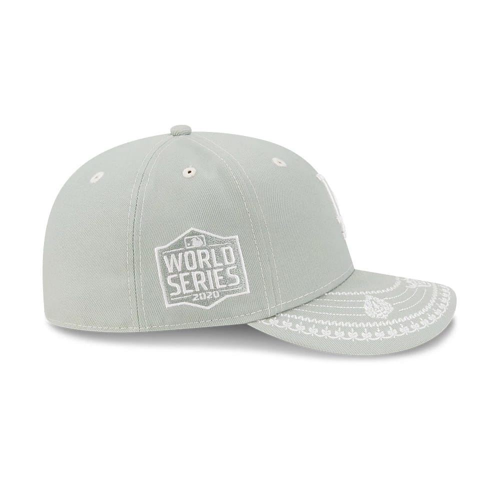 LA Dodgers MLB Fathers Day Pastel Green 59FIFTY Fitted Cap