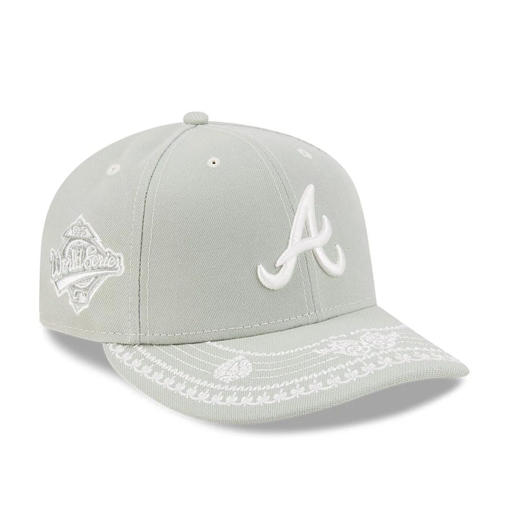 Atlanta Braves MLB Fathers Day Pastel Green 59FIFTY Fitted Cap