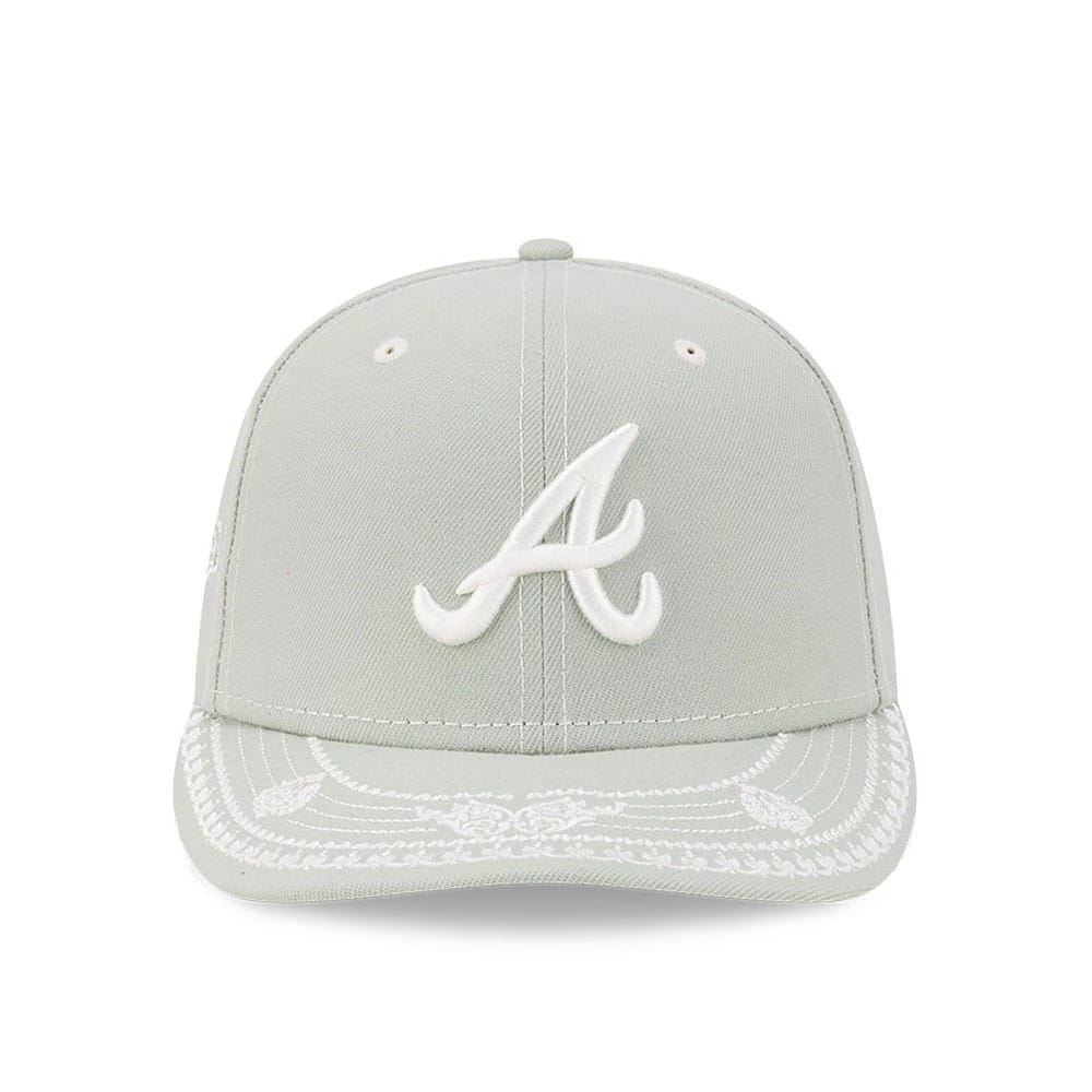 Atlanta Braves MLB Fathers Day Pastel Green 59FIFTY Fitted Cap