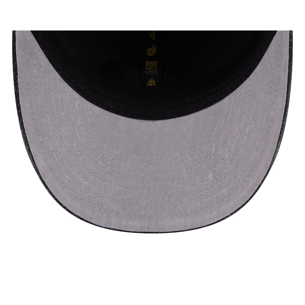 Los Angeles Dodgers Black Denim Low Profile 59FIFTY Fitted Hat
