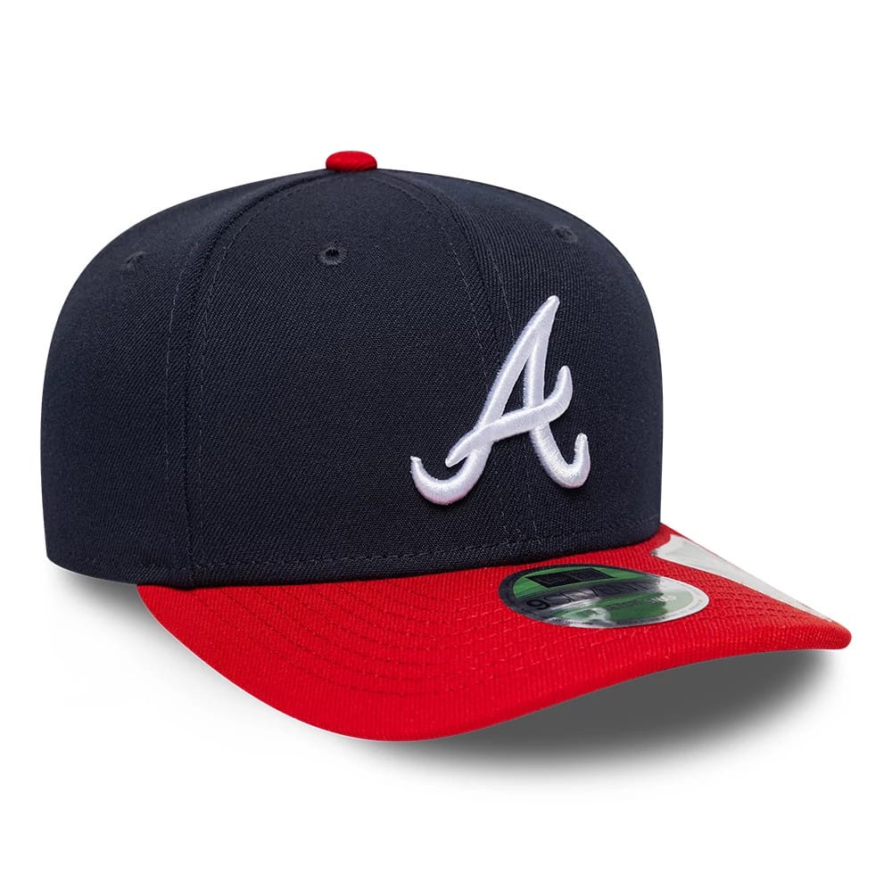 Atlanta Braves MLB Player Replica Navy 9SEVENTY Stretch Snap Adjustable Cap