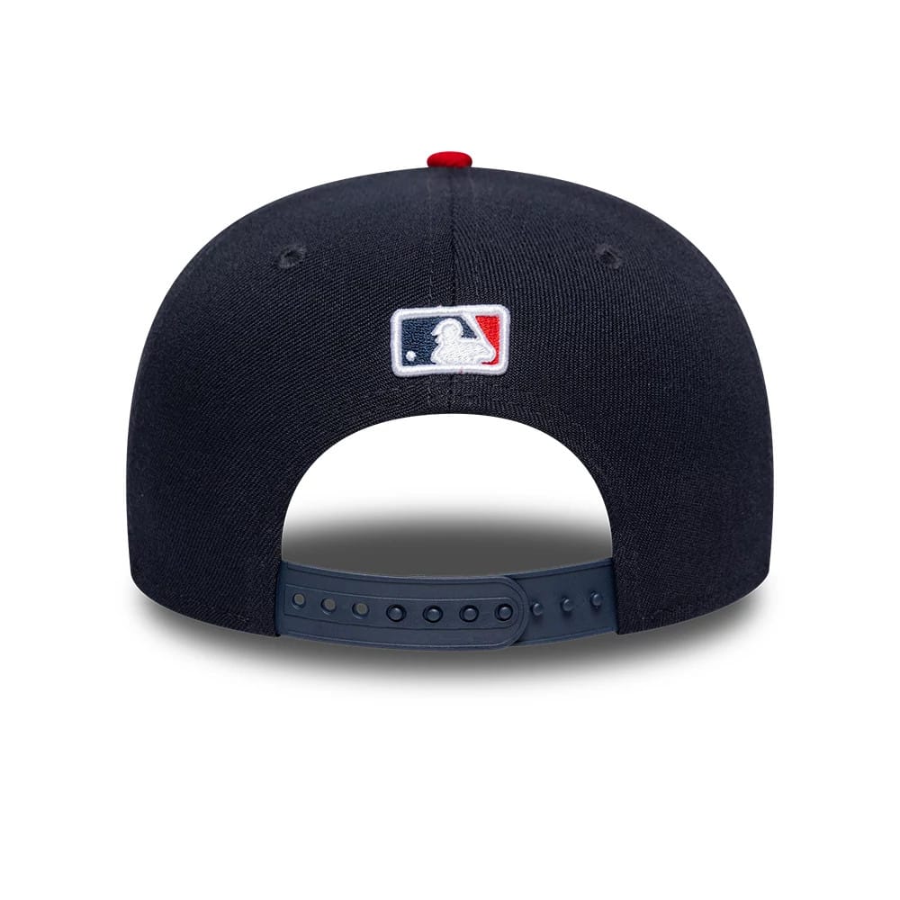 Atlanta Braves MLB Player Replica Navy 9SEVENTY Stretch Snap Adjustable Cap