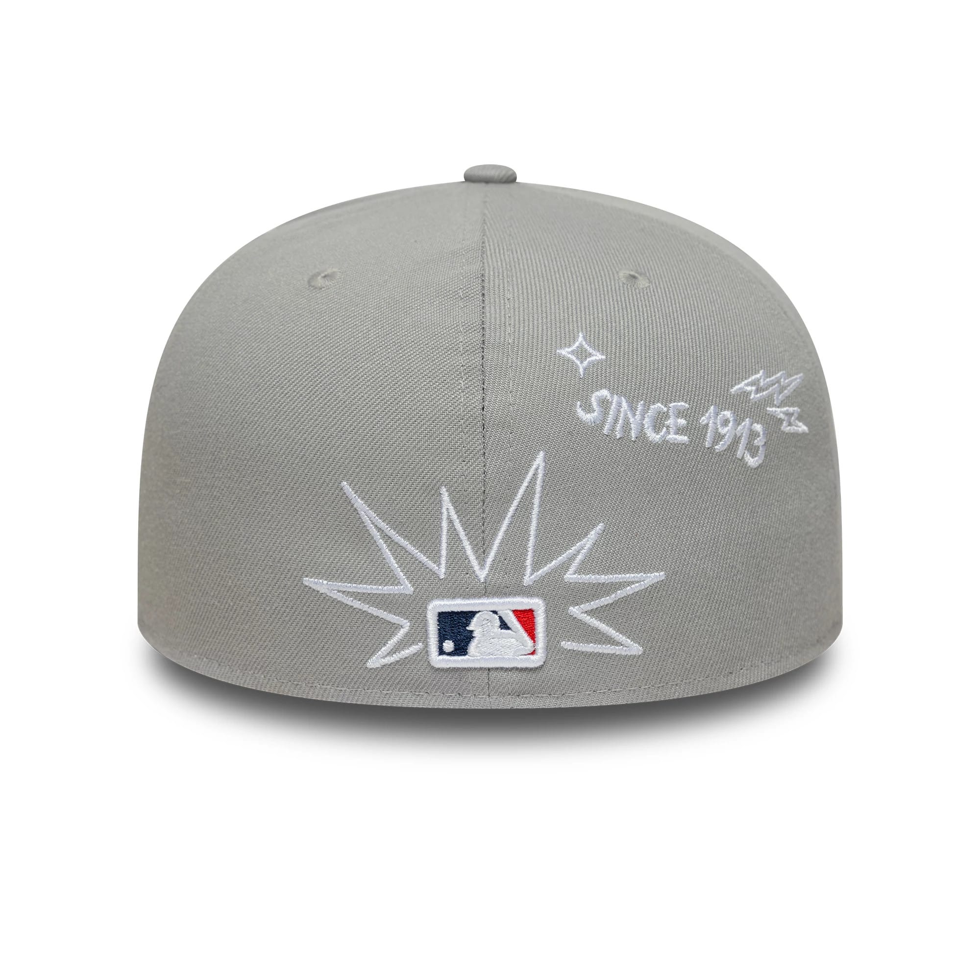New York Yankees MLB Scribble Grey 59FIFTY Fitted Cap