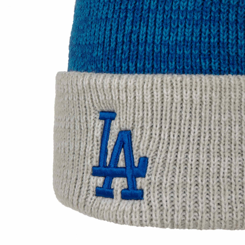 MLB Dodgers Twotone Beanie Hat