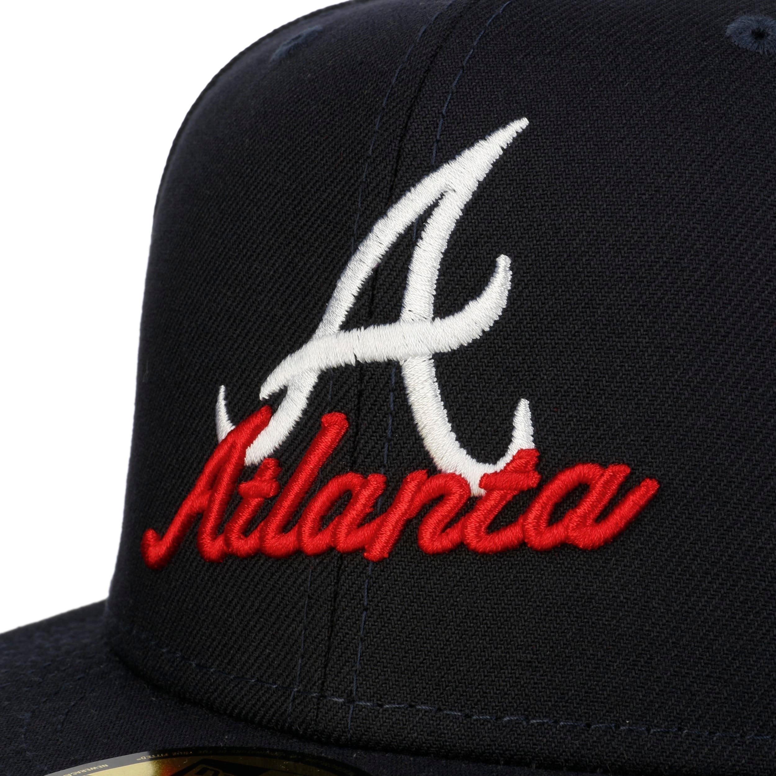 59Fifty Script Team Braves Cap
