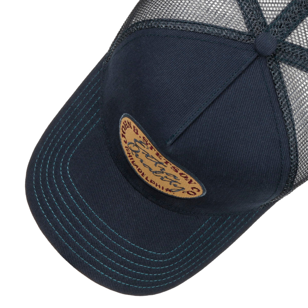 Vintage Brushed Twill Trucker Cap