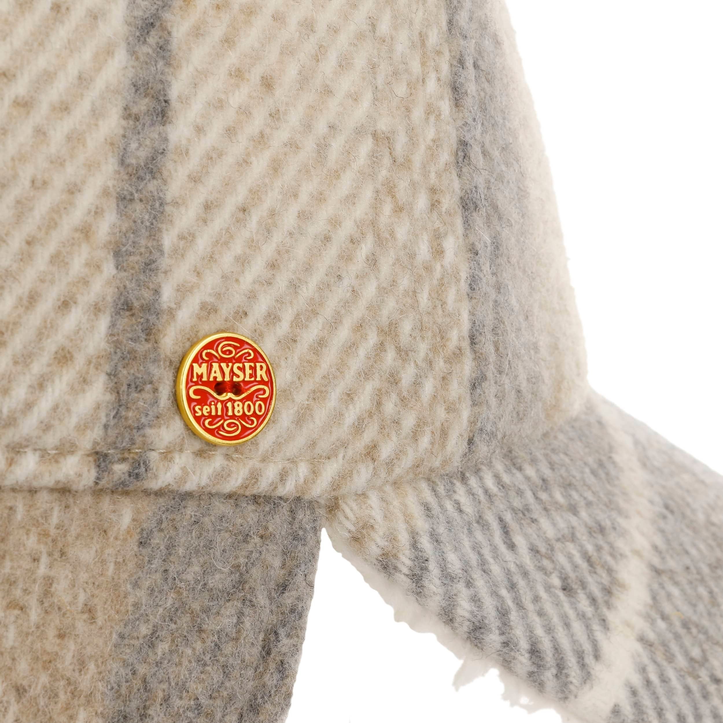 Taja Check Cap with Ear Flaps