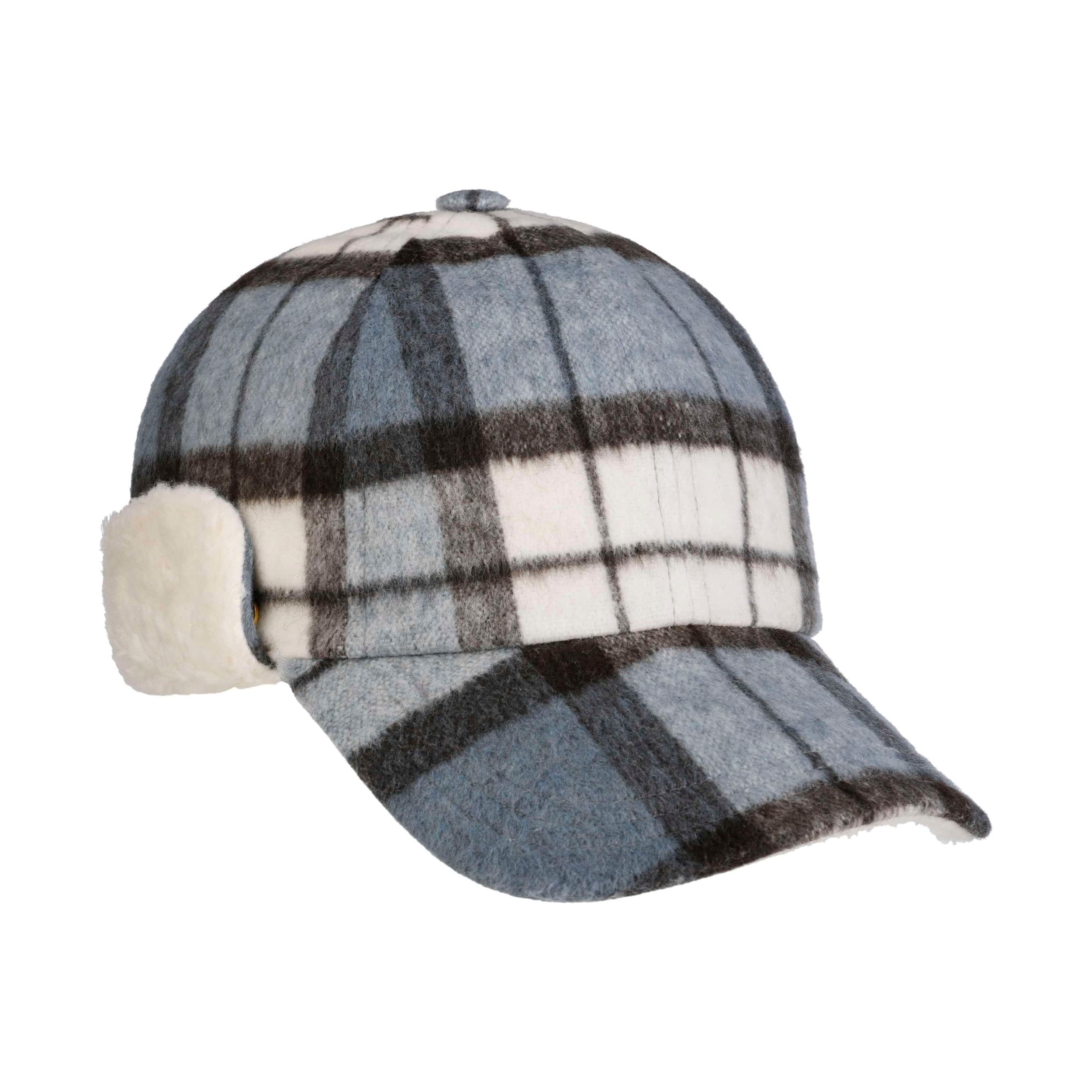 Taja Check Cap with Ear Flaps