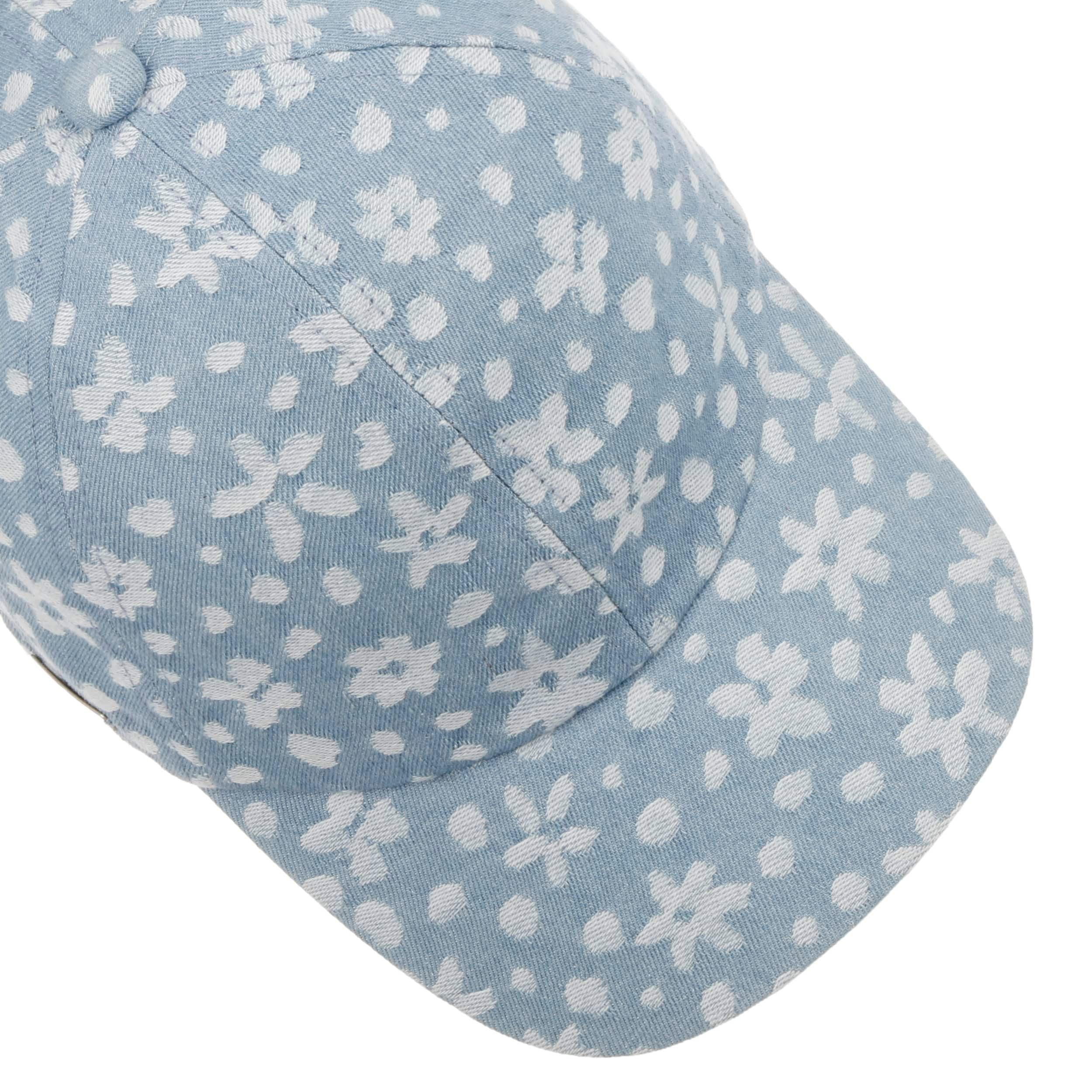 Flower Denim Cap