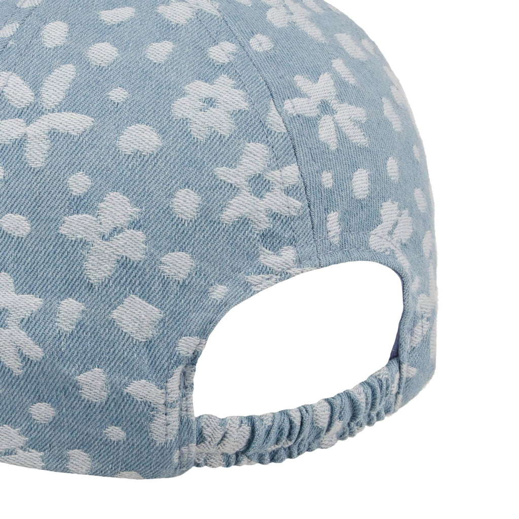 Flower Denim Cap
