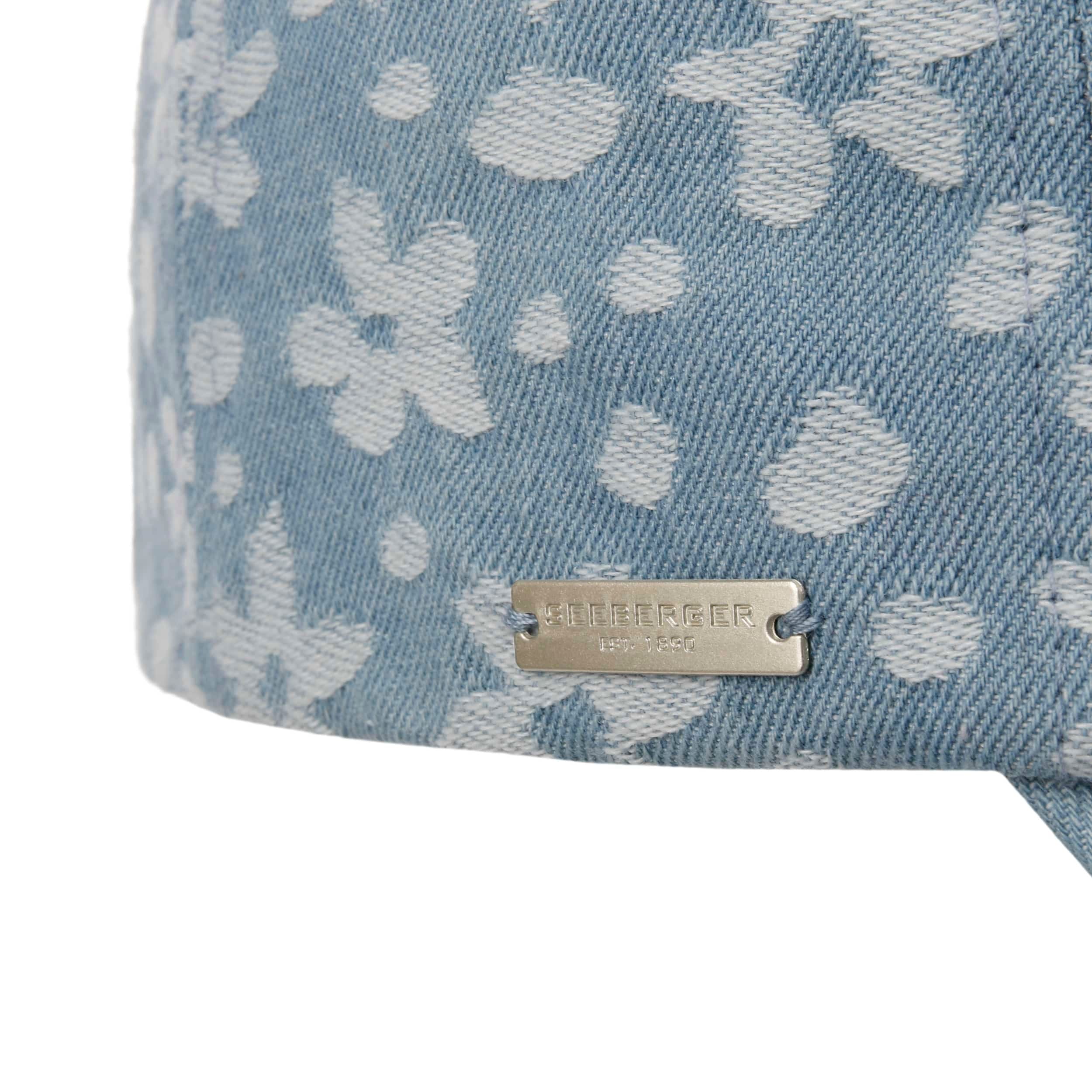 Flower Denim Cap