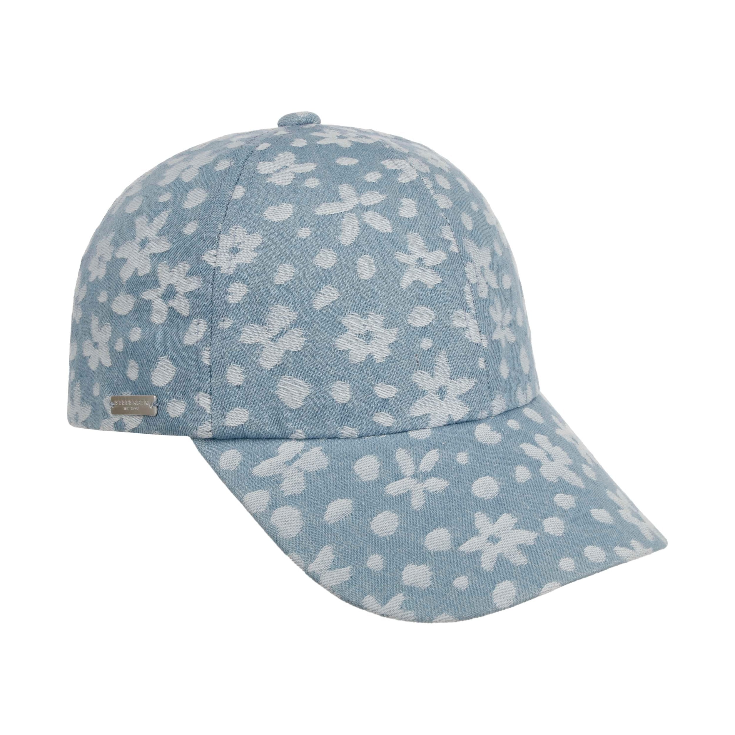 Flower Denim Cap