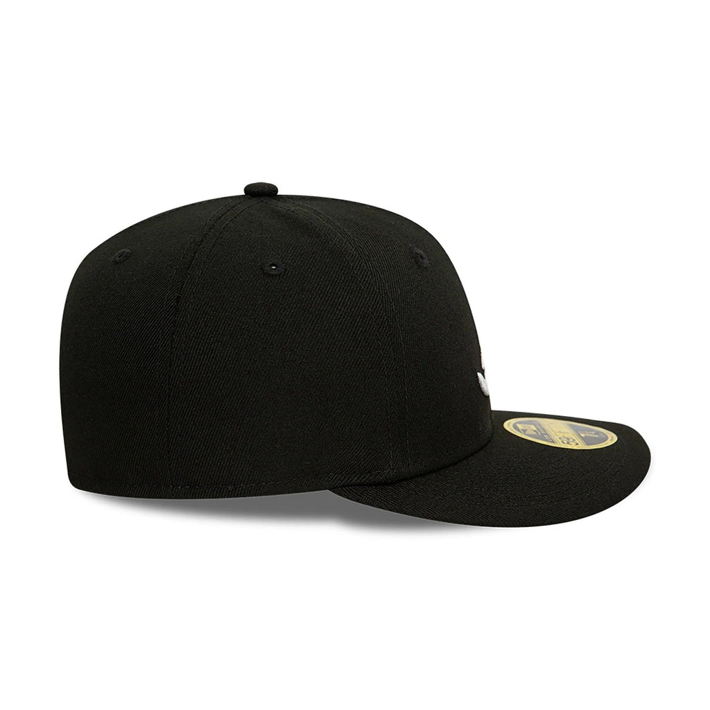 Atlanta Braves MLB Black Low Profile 59FIFTY Fitted Cap