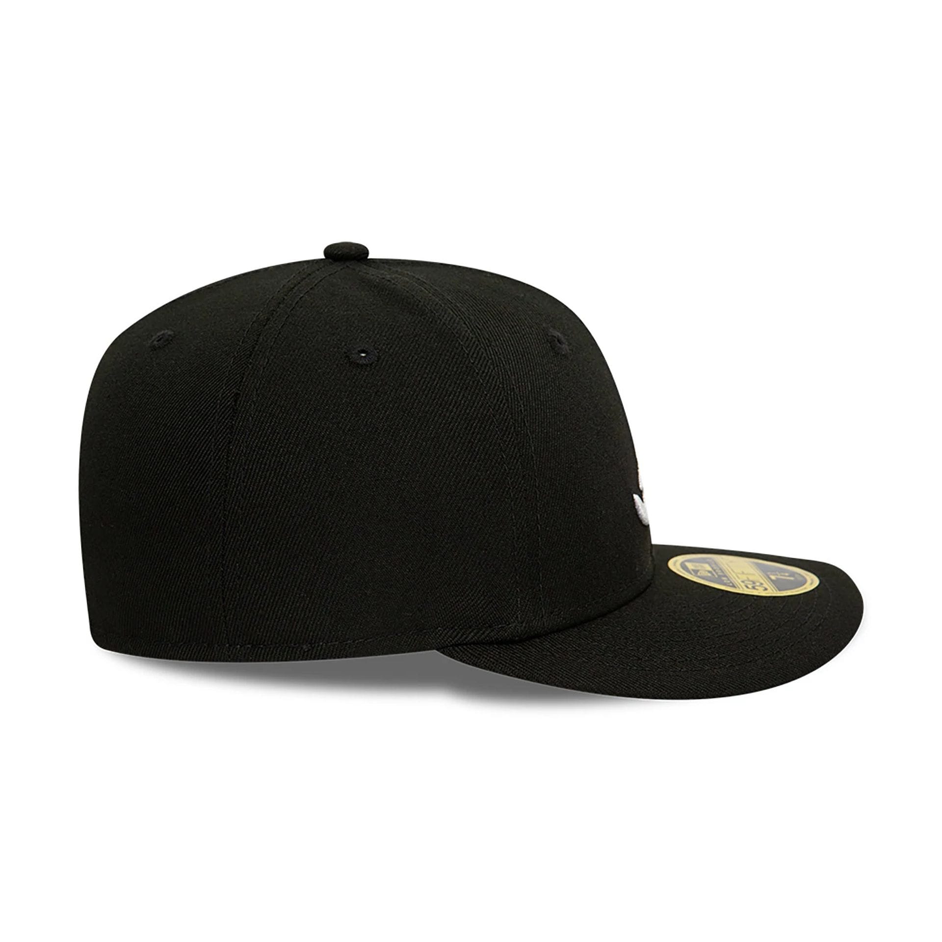 Atlanta Braves MLB Black Low Profile 59FIFTY Fitted Cap