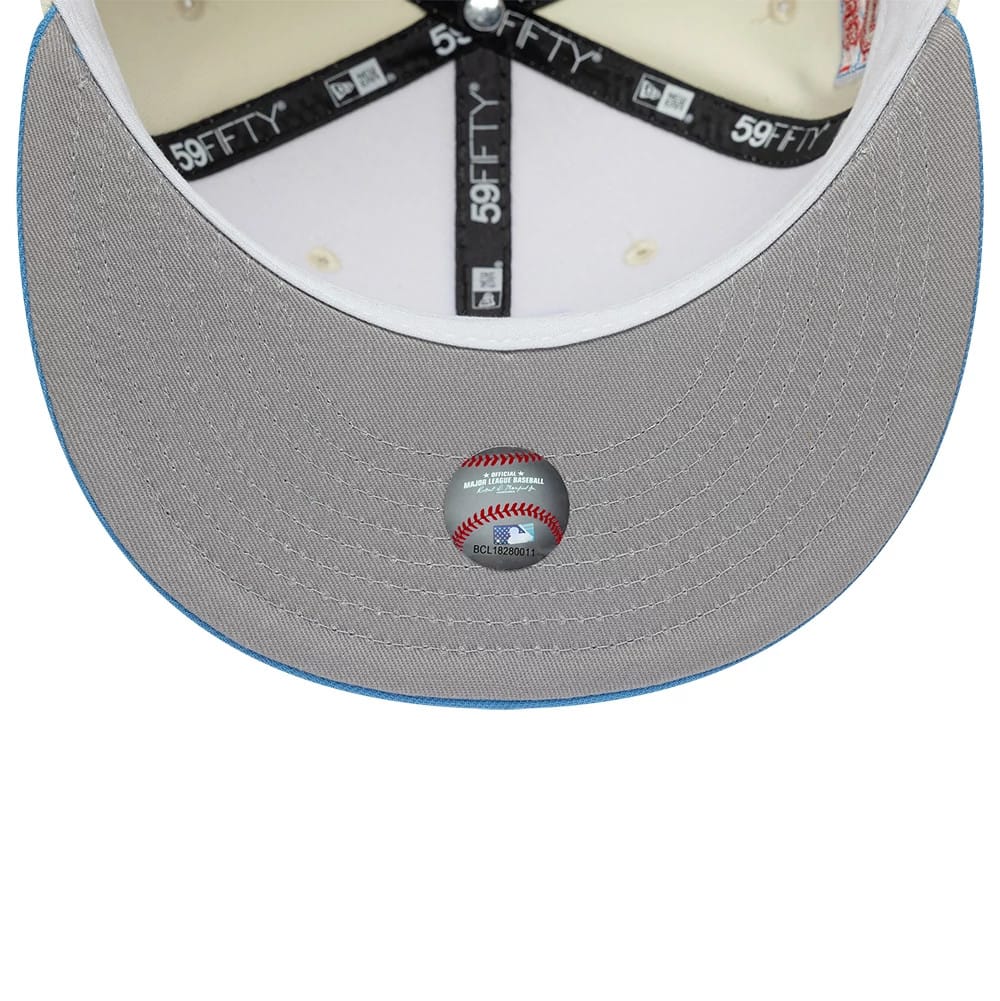 Houston Astros MLB Cooperstown Cream 59FIFTY Fitted Cap