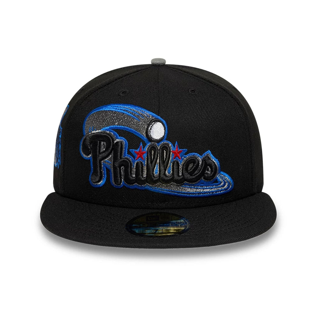 Philadelphia Phillies MLB Cooperstown Black 59FIFTY Fitted Cap