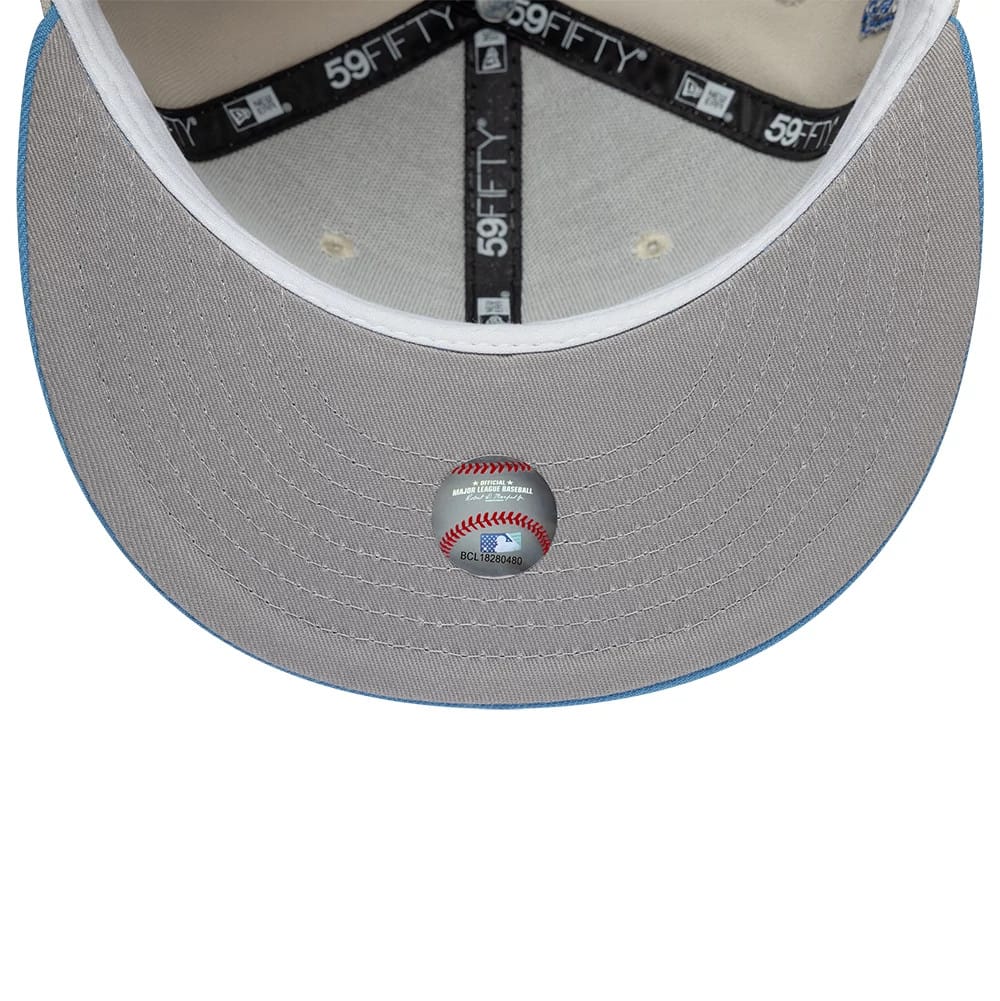 Houston Astros MLB Cooperstown Beige 59FIFTY Fitted Cap
