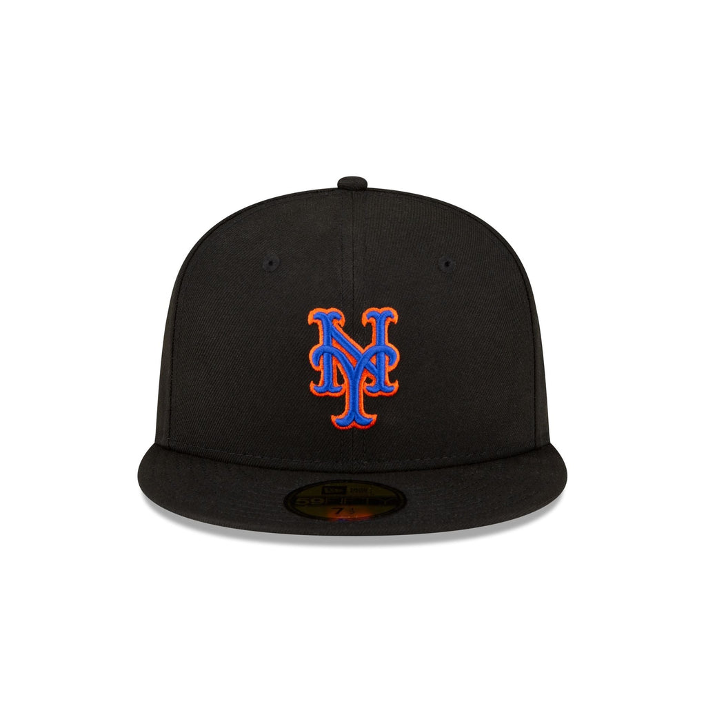 New York Mets Authentic Collection Alt Black 59FIFTY Fitted Hat