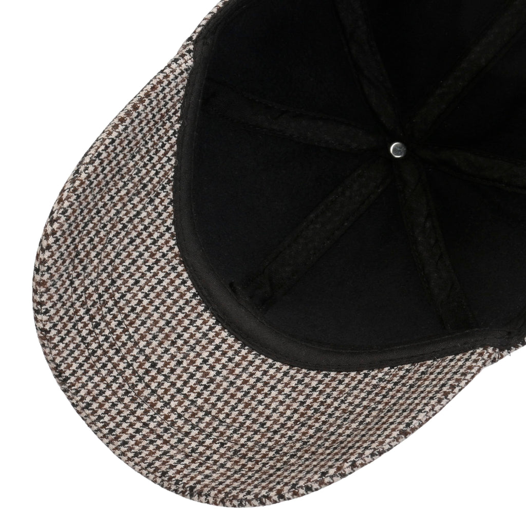 Fine Houndstooth Cap