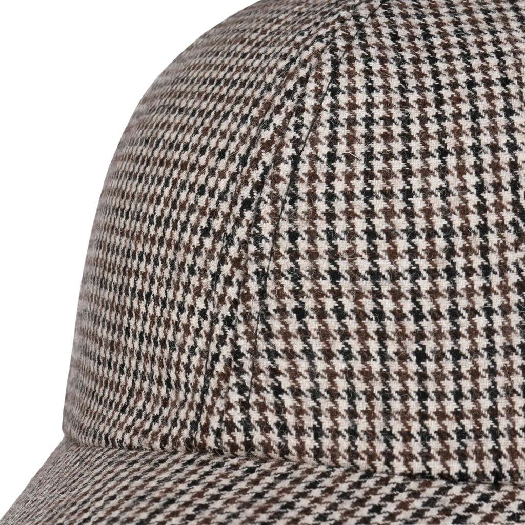Fine Houndstooth Cap