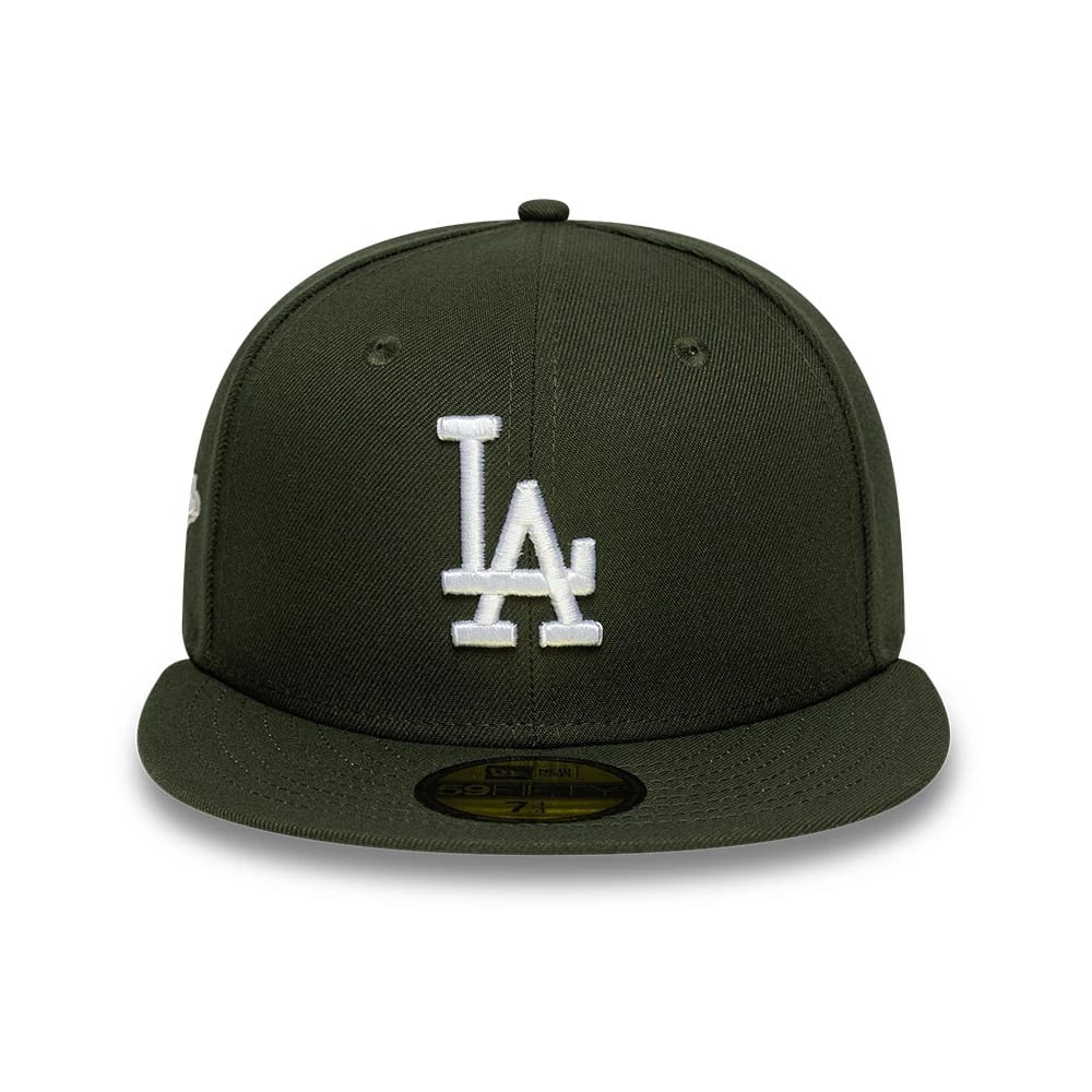 LA Dodgers MLB World Series Dark Green 59FIFTY Fitted Cap