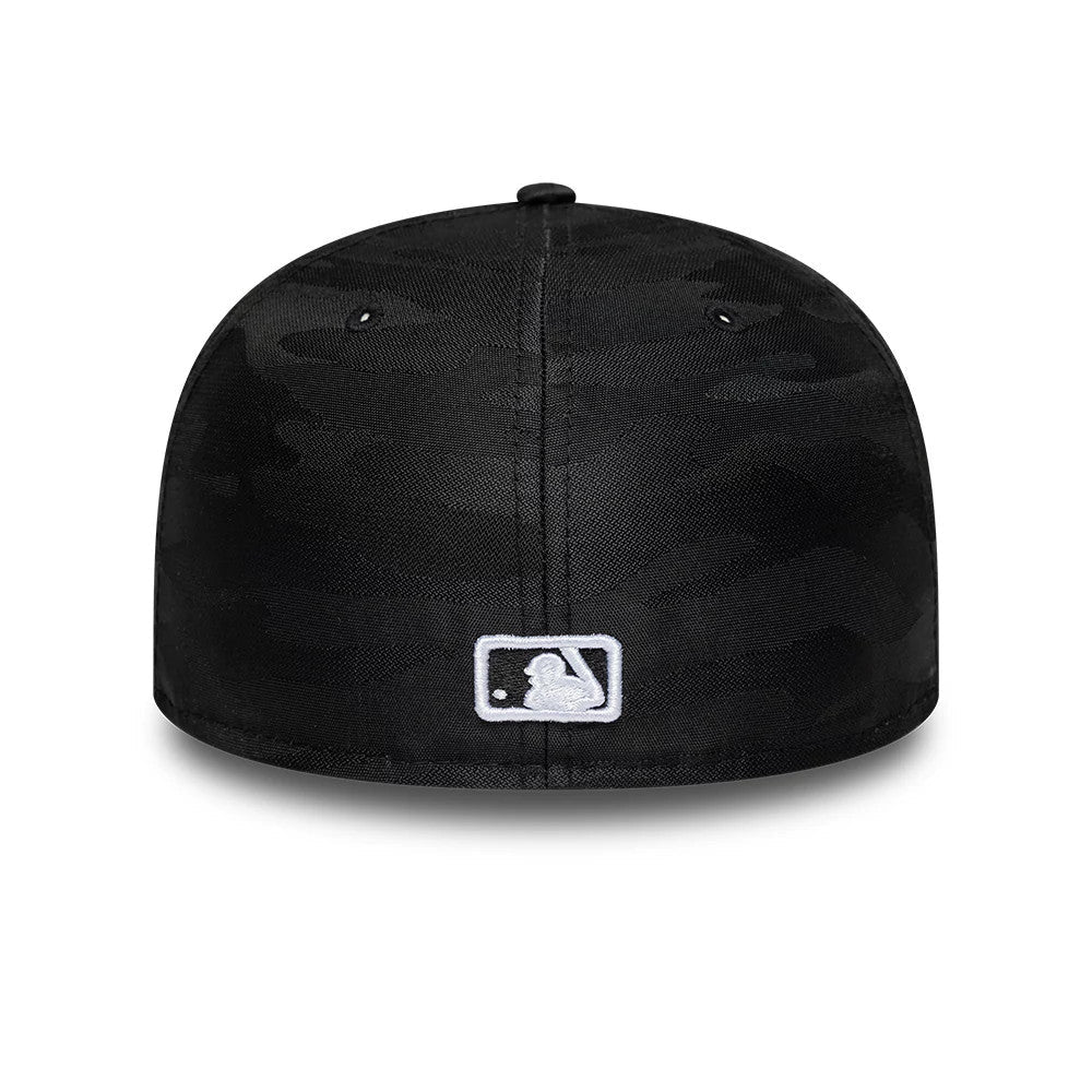 LA Dodgers MLB Camo Black 59FIFTY Fitted Cap