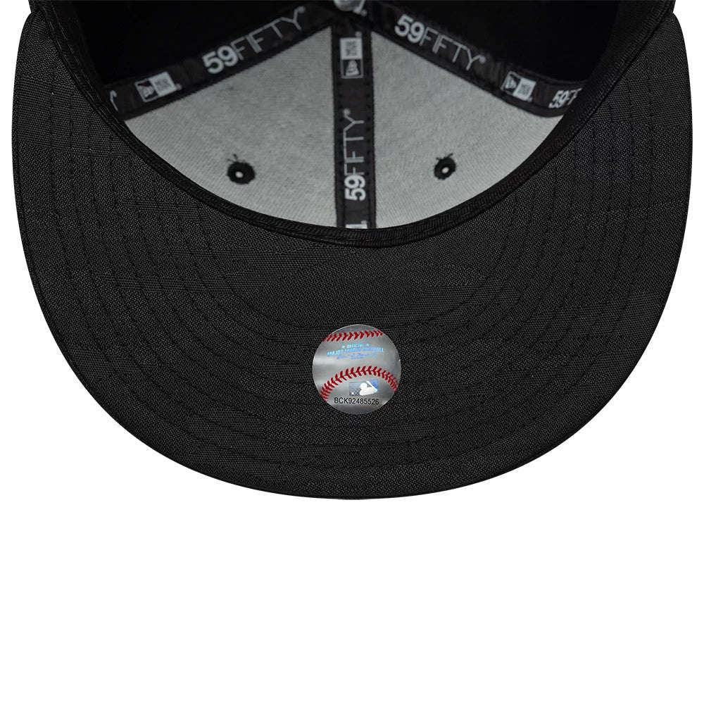LA Dodgers MLB Camo Black 59FIFTY Fitted Cap
