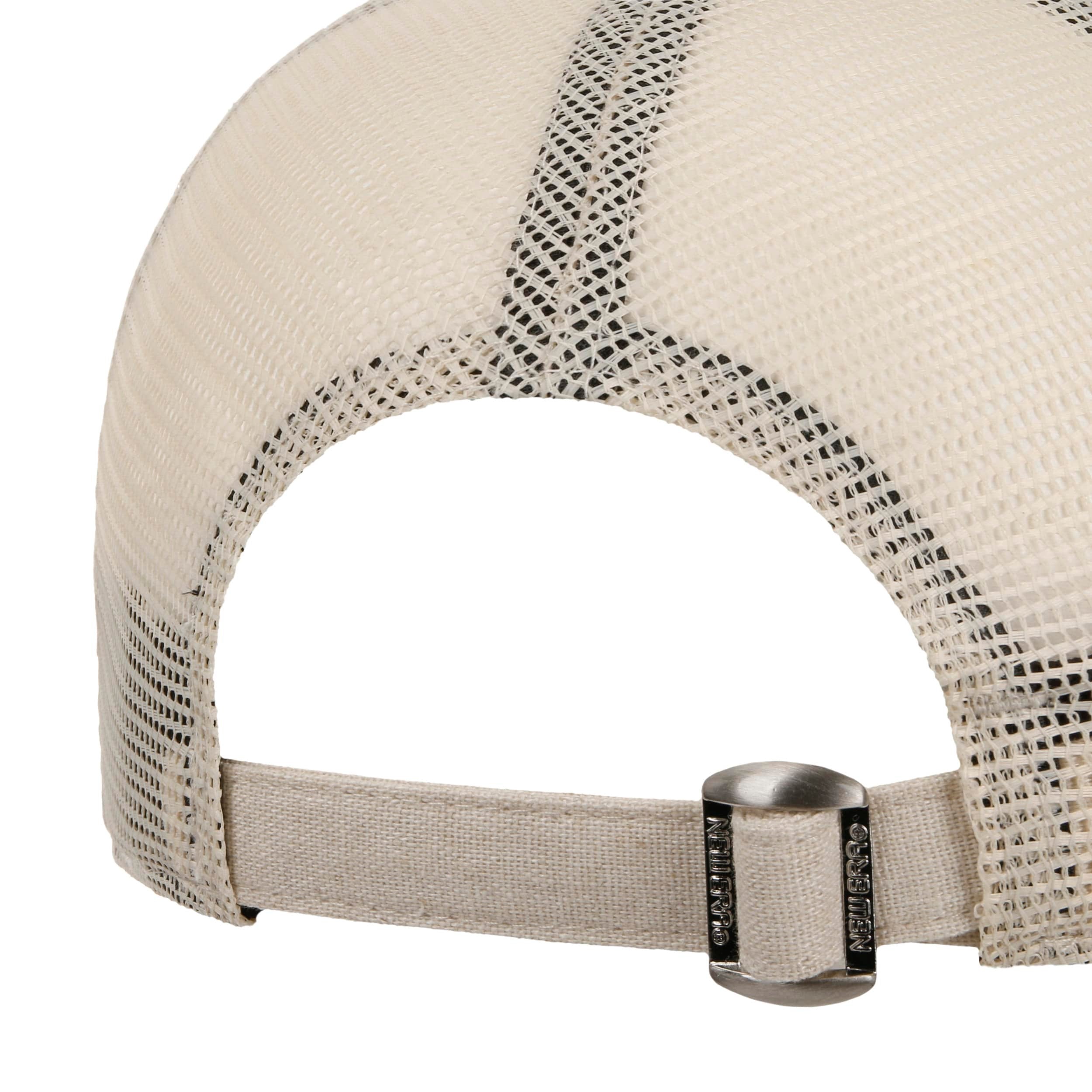 9Twenty Linen Yankees Trucker Cap